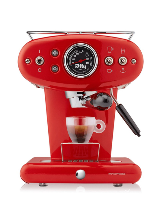 Máquina Café Cápsulas ILLY X1 Iperespresso Vermelho