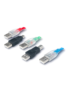 Cabo USB-A 2.0 com Adaptador A to B e USB-A to Mini 5-pin