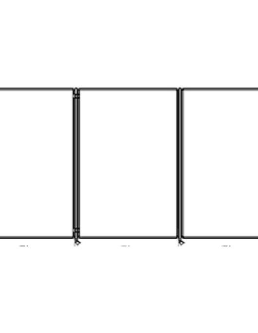 Divisória móvel Multi Painel 1 Painel (1x1200x1800mm)