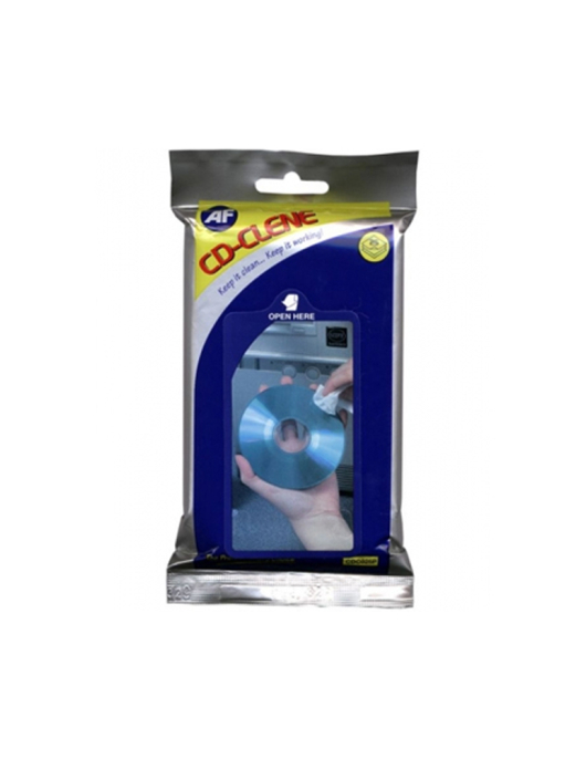 Toalhetes Limpeza CDs / DVDs 25un