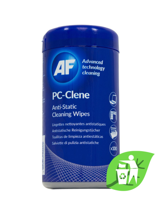 Toalhetes Antiestáticos Geral PC-Clene Tubo 100un