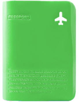 Capa para Passaporte Verde
