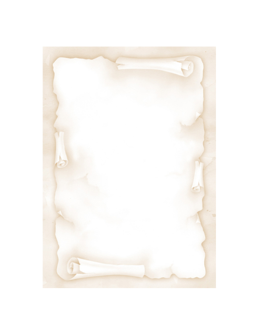 Papel Temático Pergaminho A4 90g 20 Folhas