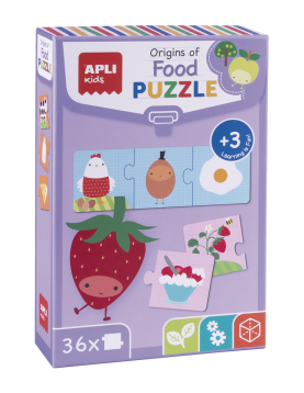 Puzzle Origem dos Alimentos 36 Peças