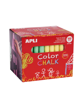 Giz Cores Sortidas Apli Cx 100un