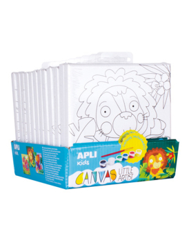 Telas Desenhos Animais 15x15cm Apli Kids Expositor 12un