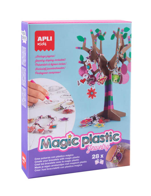 Jogo Joias Plástico Mágico Apli Kids