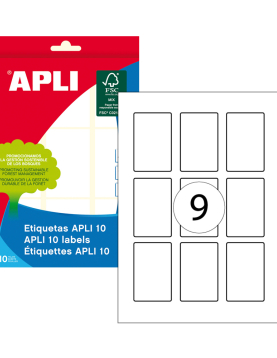 Etiquetas 034x053mm 10Fls A5 Apli 90un