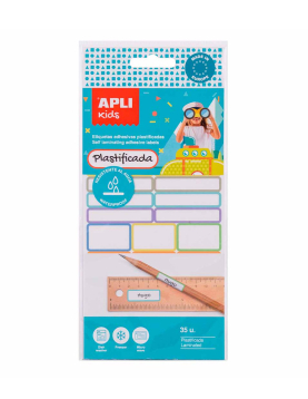 Etiquetas Adesivas Identificativas Plastificadas Apli Kids