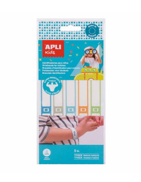 Pulseiras Identificação Apli Kids Sortido 5un