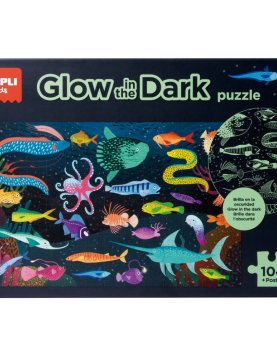Jogo Educativo Puzzle Apli Fluor Oceano 104 Peças