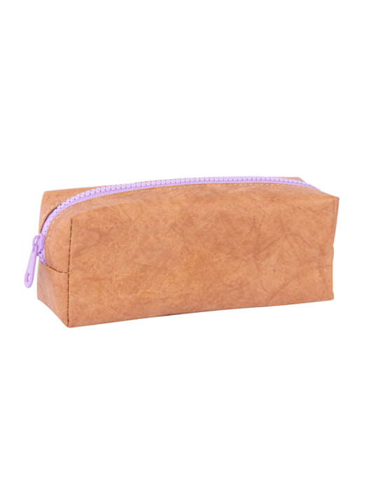 Estojo Kraft Apli com Fecho Roxo 1un