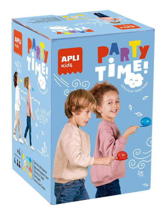 Jogo Party Time Corrida de Ovos Apli Kids