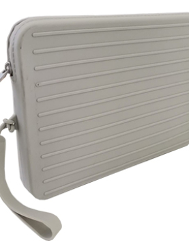 Bolsa Silicone XL Up North com Fecho Cinza Apli