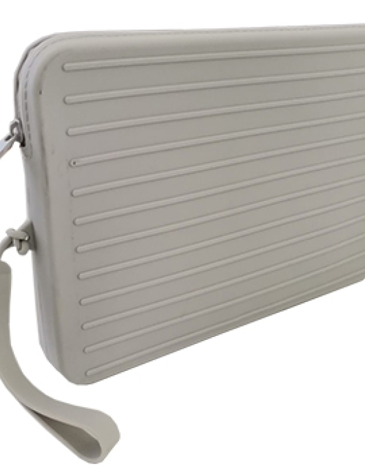Bolsa Silicone XL Up North com Fecho Cinza Apli