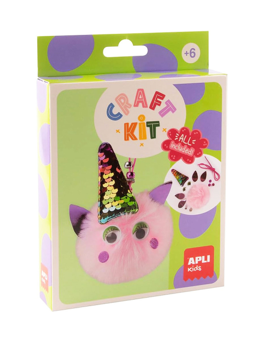 Kit Craft Porta-Chaves Unicórnio Apli Kids