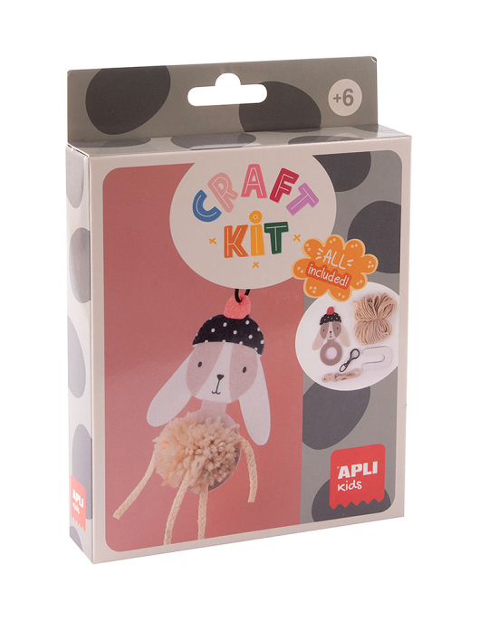 Kit Craft Porta-Chaves Coelho Apli Kids
