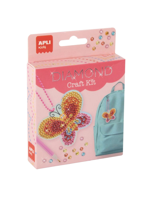Kit Craft Adereço Borboleta Apli Kids
