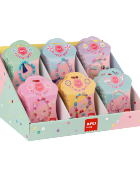Kit Pulseiras DIY Apli Kids Expositor 18un