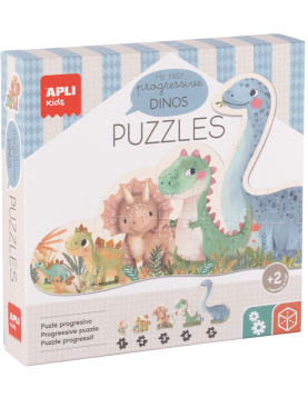 Puzzle Progressivo My First Dinos