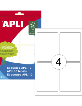 Etiquetas 050x70mm 10Fls 01657 Apli 40un