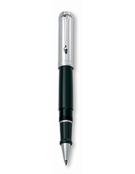 Esferografica Rollerball Aurora Talentum Acabamento Cromado