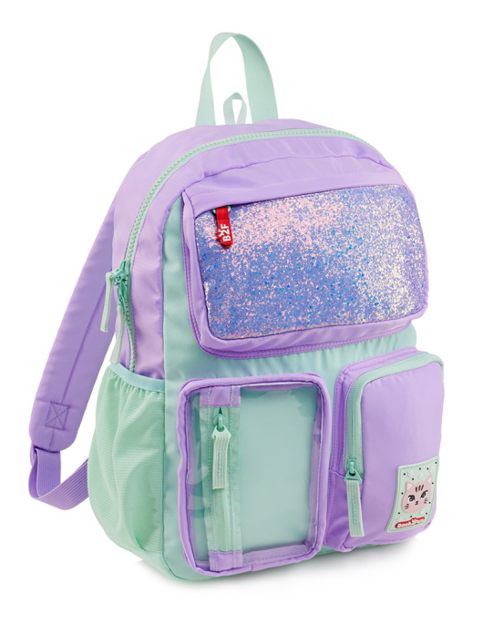 Mochila Infantil Turquesa e Lilás 17L