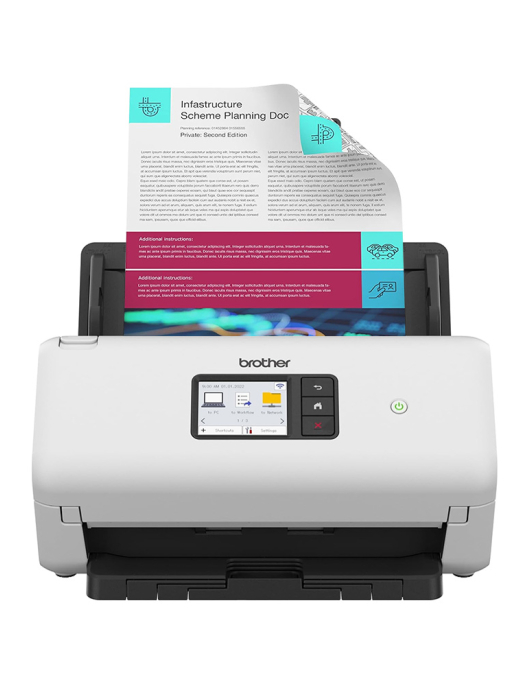 Scanner de Mesa Profissional ADS4550W