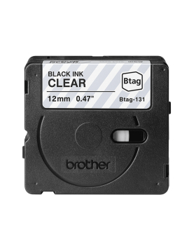 Fita Btag131 12mmx4mts Transparente/Preto