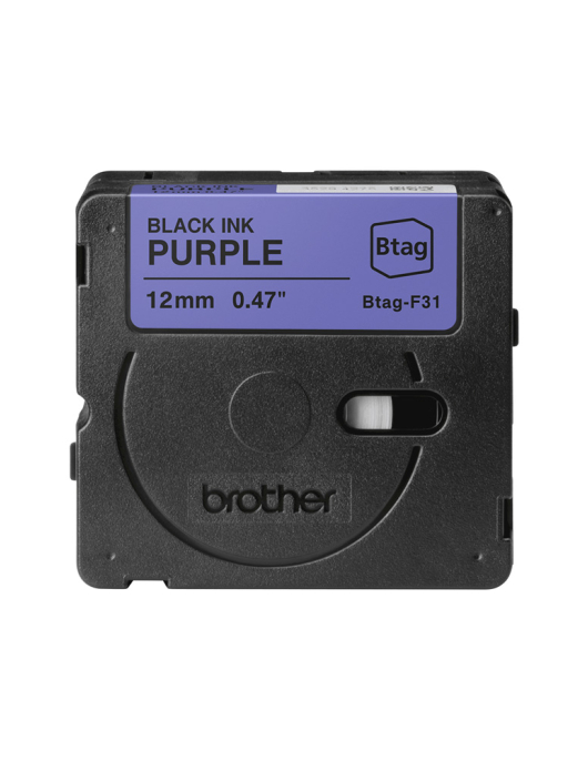 Fita Btagf31 12mmx4mts Roxo/Preto