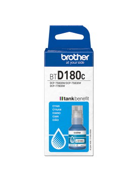 Tinteiro Brother BTD180C Azul 5000 Pág.