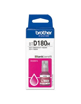 Tinteiro Brother BTD180M Magenta 5000 Pág.