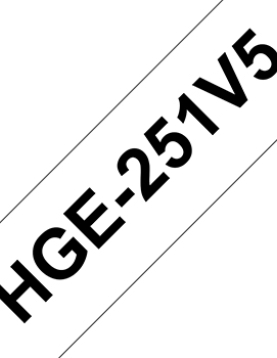 Fita AltaQualidade 24mmx8mts Branco/Preto 5un