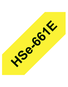 Fita Tubo Termo Retrátil 31mmx1,5m Amarelo/Preto