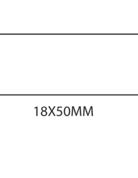 Etiquetas 18x50 Pack de 12 Folhas Brother SC-2000USB