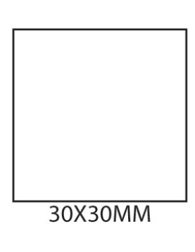 Etiquetas 30x30 Pack de 12 Folhas Brother SC-2000USB