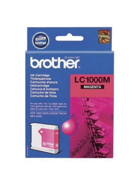Tinteiro Brother LC1000M Magenta 6,5ml 400 Pág.