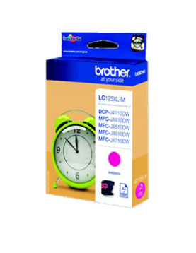 Tinteiro Brother LC125XLM Magenta 13,1ml 1200 Pág.