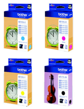 Pack Tinteiros Brother LC127XLVALBP 4 Cores