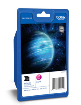 Tinteiro Brother LC1280XLMBP Magenta 13,3ml 1200 Pág.