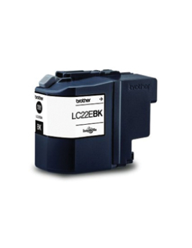 Tinteiro Brother LC22EBK Preto 2400 Pág.