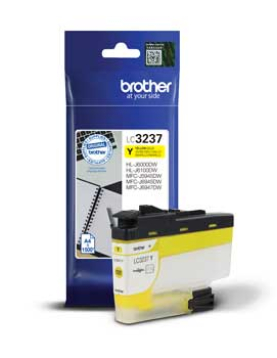 Tinteiro Brother LC3237Y Amarelo 1500 Pág.