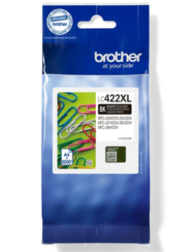 Tinteiro Brother LC422XLBK Preto 3000 Pág.