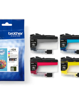 Pack Tinteiros Brother LC424VAL 4 Cores 750 Pág.