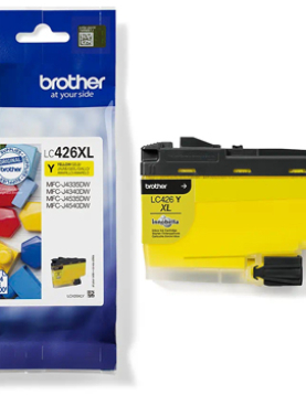 Tinteiro Brother LC426XLY Amarelo 5000 Pág.