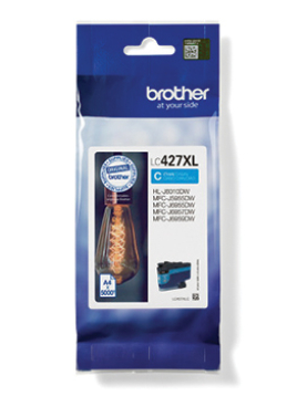 Tinteiro Brother LC427XLC Azul 5000 Pág.