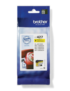 Tinteiro Brother LC427Y Amarelo 1500 Pág.
