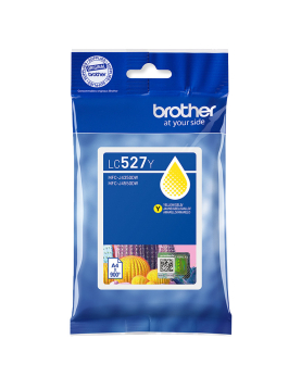 Tinteiro Brother LC527Y Amarelo 900 Pág.