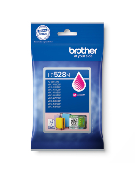 Tinteiro Brother LC528M Magenta 5000 Pág.