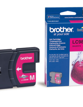 Tinteiro Brother LC980M Magenta 4,8ml 260 Pág.